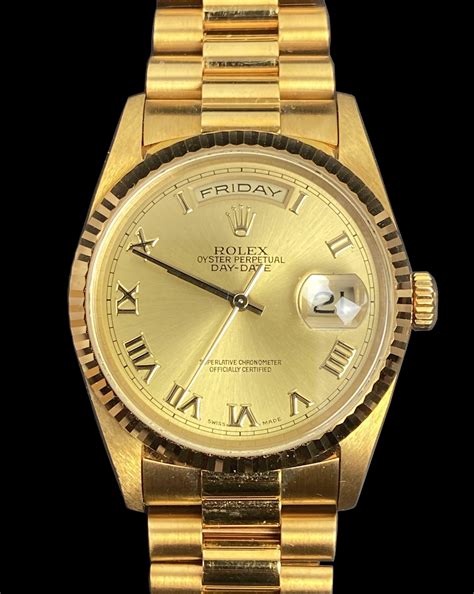 Rolex watches 18k gold price